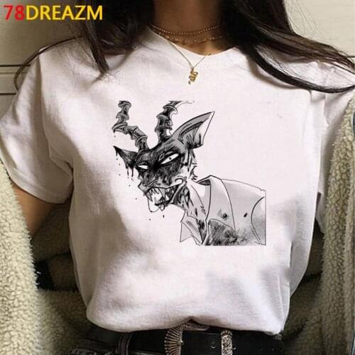 Beastars Legoshi t shirt clothes male tumblr plus size couple clothes graphic tees vintage t shirt kawaii
