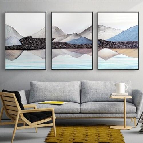 GOODECOR Custom Giclee Print Canvas Wall Art Decor Abstract Poster Oil Painting Print on Canvas Modern Wall Pictures