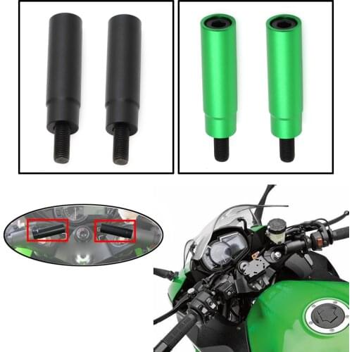 GPS Navigation Handlebar Bracket Extension For KAWASAKI NINJA 650 2017 2018 2019 / NINJA 1000 Z1000SX 11-19 / 1400GTR NINJA H2SX