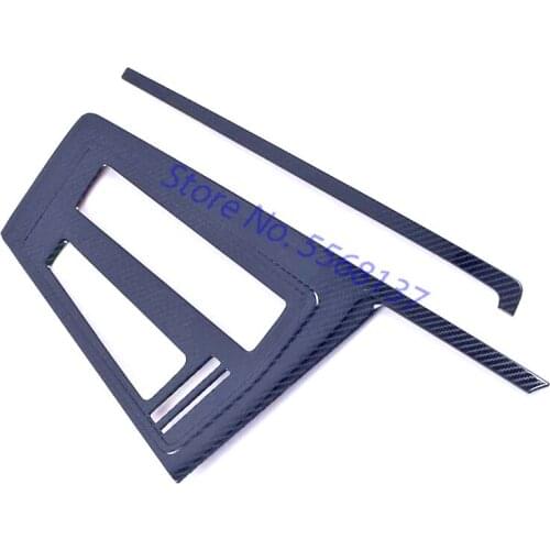 For Volkswagen VW Golf 8 MK8 R 2021 2022 Car Gear Shift Panel Sticker Cover Trim Stainless Steel Car Accessories Styling