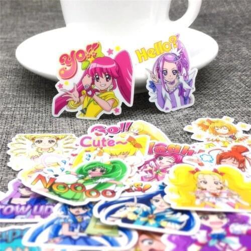 40 pcs Anime boy and girl Stickers Scrapbooking Decoration DIY toy phoneAblum Diary Label Sticker Kawaii Stationery