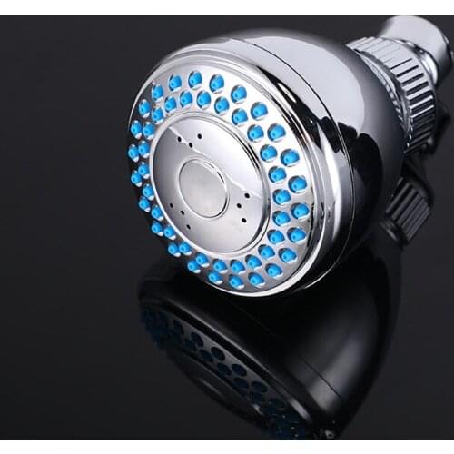 Home Bath Shower Head ABS Floret Top Spray Pressurized Showerhead