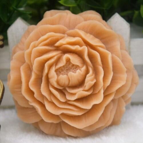 New Product!!1pcs Single Flower (zx310) Silicone Handmade Soap Mold Crafts DIY Mould