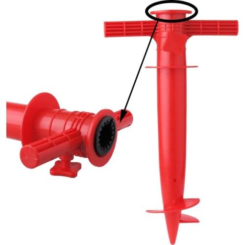 Plastic Beach Umbrella Sand Ground Anchor Spike Umbrella Stretch Stand Auger Holder for Sun Beach Umbrella Racks Garden Patio
