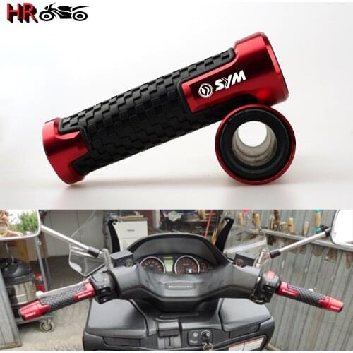 For SYM Joymax Z 125 200 250 300 GTS 250i 300i T3 Maxsym 400 600i TL 500 Joyrides CRUISYM 300 7/8"Handle Grips Handlebar Grip
