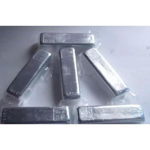 High Purity 99.995% Indium Metal Ingot Lumps Brand new