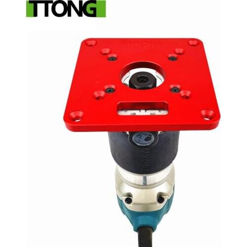 Universele RT0700C Aluminium Router Tafel Insert Plaat Houtbewerking Bankjes Hout Router Trimmer Modellen Graveermachine