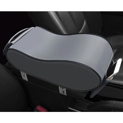 Vehemo PU Leather Armrest Box Pad Armrest Pad Car Armrest Center Console for Cushion Cover Auto Armrest Pad Protective SUV