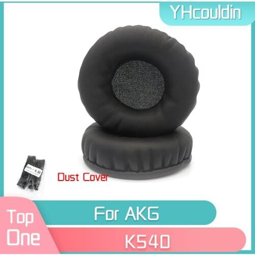 YHcouldin Earpads For AKG K540 Headset Leather Ear Cushions Replacement Earpads