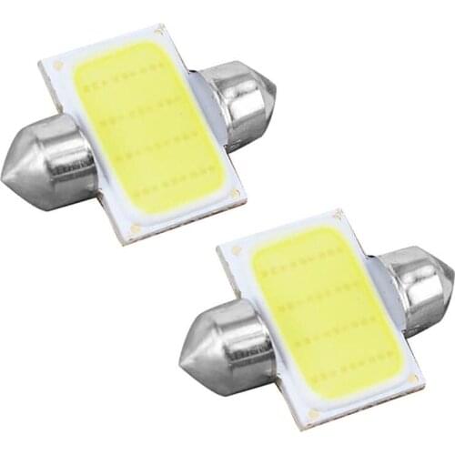 2Pcs 12V COB LED White Interior Light Lamp Car Caravan Motorhome Reading Car Light Accessories