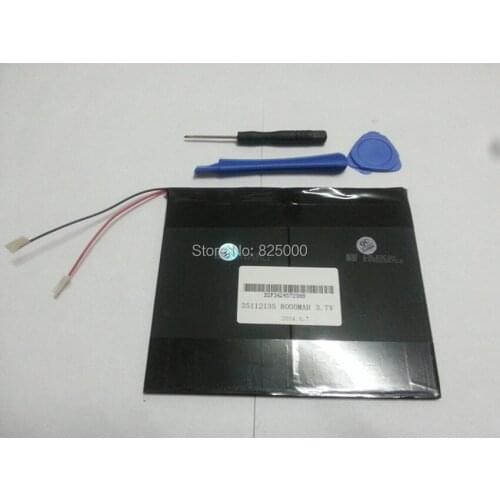 35112135 3.7V,8000mAh,polymer Rechargeable batteries for tablet pc,,PDA,DIY for N10 A10 Quad Core T90 Dual Core
