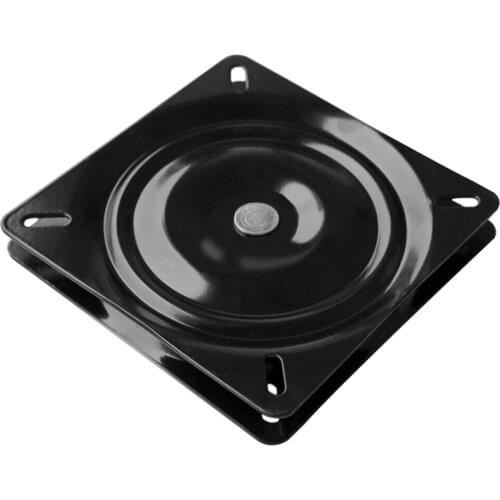 5/6/7/8 Inch Heavy Duty Steel 360 Degrees Rotating Seat Swivel Base Mount Plate for Bar Stool, Chair, Table Applications,Durable