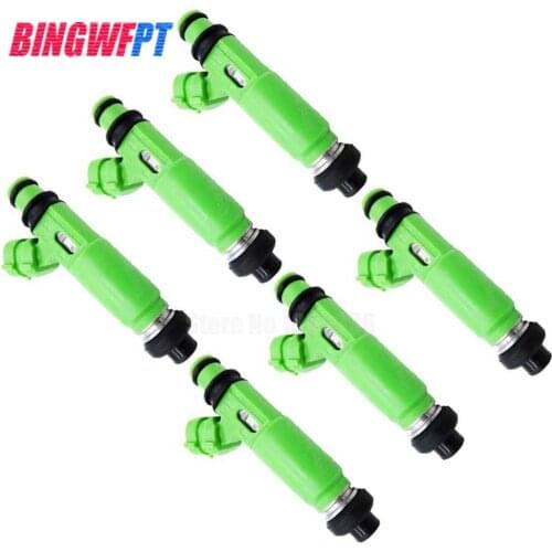 6pcs/lot New original Fuel Injectors for Montero Sport 3.0L 6G72 OEM 195500-3170 1955003170 MD332733