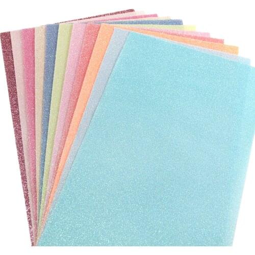 David accessories 30*140cm Solid Color Glitter Faux Synthetic Leather For Hair Bow Bow-knot Bags DIY Accessories,1Yc4331