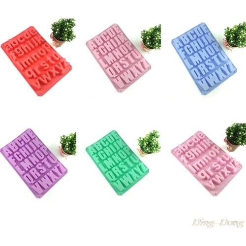 Alphabet concrete Molds Plaster Number Silicon Mold Concrete Capital Letter Mold english letters molds