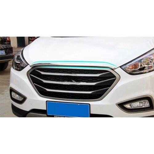 Car styling ABS Plastics Car Front cover hood trim For Hyundai IX35 2010-2015