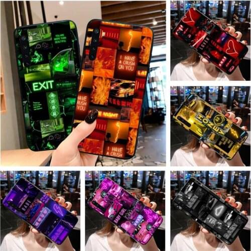 Tokyo Drift Neon Car collage Phone Case for Xiaomi Mi Note 10 Lite Mi 9T Pro xiaomi 10 10 CC9 Pro