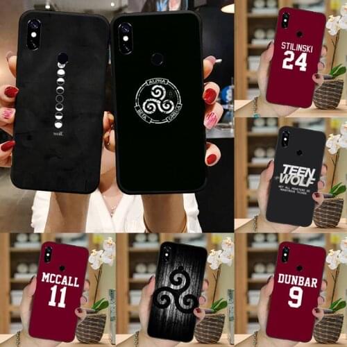 Teen Wolf Stilinski 24 Phone Case For Xiaomi Redmi note 7 8 9 pro 8T 9A 9S Mi Note 10 Lite pro