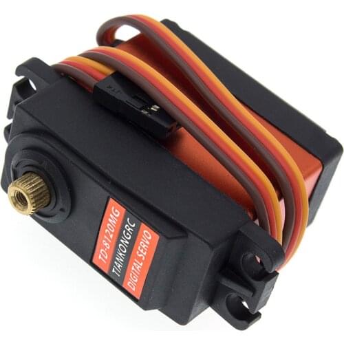 TD-8120MG Waterproof Metal Gear Digital Servo with 20kg High Torque 180Angle for RC Remote Control Car Model Vehicle 20kg servo
