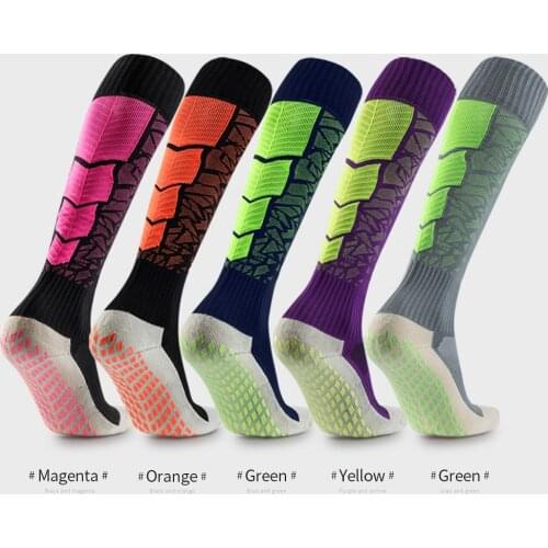 Football Socks Boys Soccer Sock Kids Above Knee Plain Socks Long Soccer Stockings Men Over Knee High Sock Men Sport