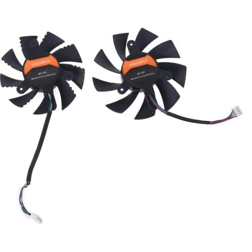 2021 New 75mm 85mm 4pin Cooler Video Card Cooling Fan for iGame GeForce GTX 1070Ti 1080