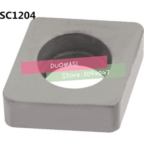 10PCS SC1204 Hard alloy Shim lathe tool holder accessories,Suitable for MCLNR/MCKNR/MCGNR/MCMNN/MCBNR/MCSNR,INSERT IS CNMG1204