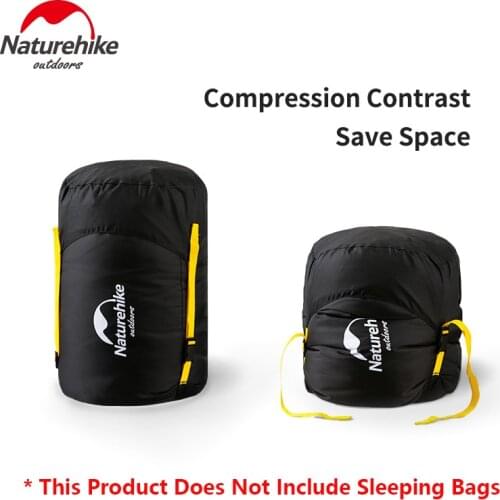 Naturehike Sleeping Bag Storage Bag 300D Fabric Multi-function Compression Sack Waterproof Portable Travel Sundries Bag Camping