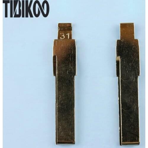 NO.31 Replacement Key Blade for V-W Passat Bora Skoda Side Groove