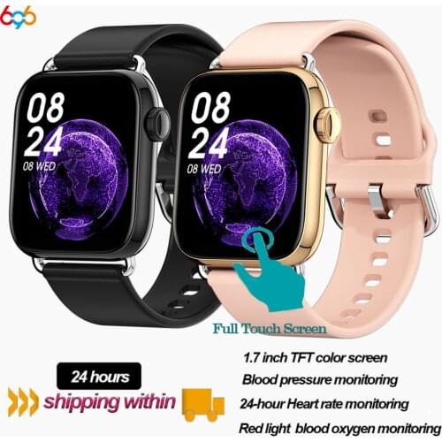 HDT7 Smart Watch Women Waterproof Heart Rate Monitor Lady Smartwatch 2021 Fitness Ladies Bracelet Gift For Android IOS PK KW10 m