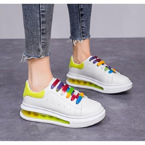 Autumn Womens Chunky Colorful Running Shoes for Woman Sneakers Outdoor Sport Athletic PLatform Cushioning Footwear Sole