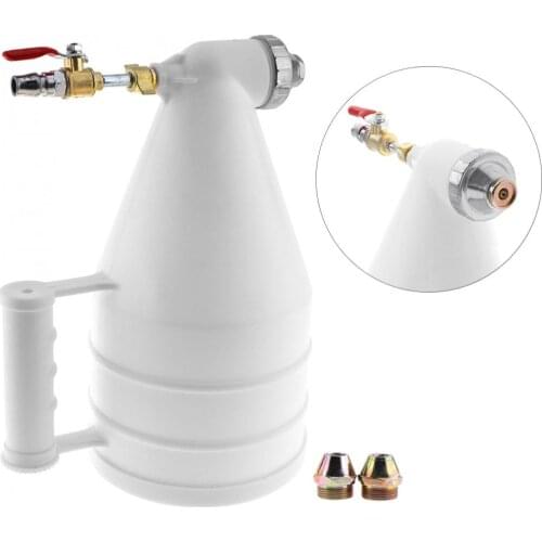 Adjustable Wall Plastic Pneumatic Spray Gun with 4 / 6 / 8mm Diameter Nozzle for Sand Painting Stone Spraying