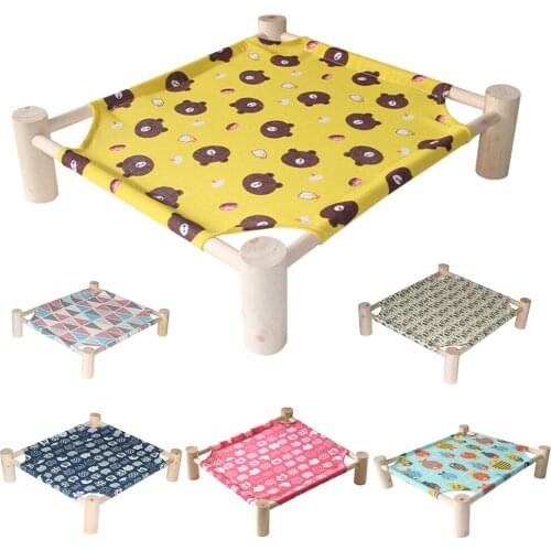 Detachable Cat Hammock Bed Pet House For Dogs Puppy Lazy Mat Cushion Lounger For Pet Cats Kitten Cottages Pet Sleeping Supplies