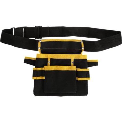 Electrician Tool Bag Waist Pocket Utility Pouch Belt Storage Holder Organizer