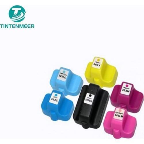 TINTENMEER premium ink cartridge 363 compatible C8721EE C8771EE C8772EE C8773EE C8774EE C8775EE for hp Photosmart printer