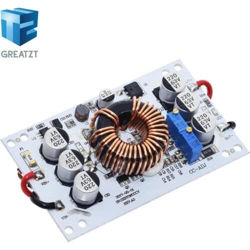 TZT 600W Aluminum Plate DC-DC Boost Converter Adjustable 10A Step Up Constant Current Power Supply Module Led Driver For Arduino