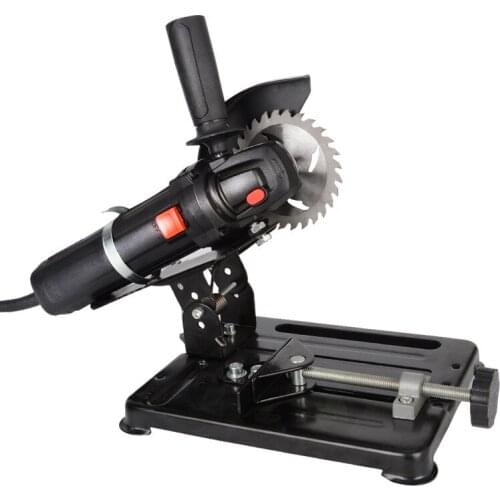 100MM Angle Grinder Fixed Bracket Small Table Saw Polisher Modified Cutting Machine Manual Grinder Frame