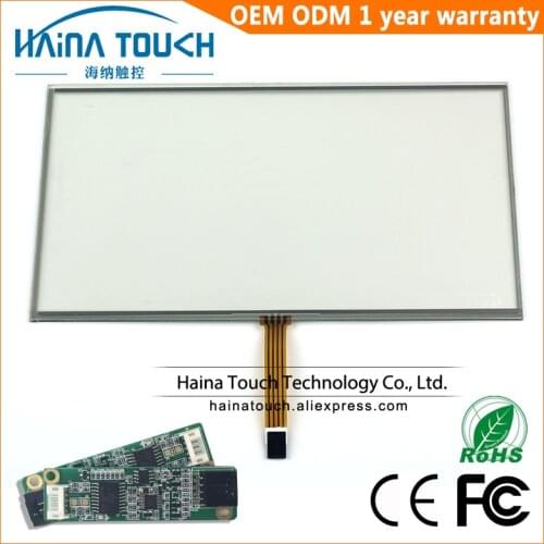 Win10 Compatible 16:9 18.5 Inch includes USB Controller 4 Wire Resistive Touch Screen Panel For photobooth/photo kiosk/Laptop