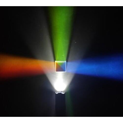 18mm Cubic Science Cube Optical Prisma Photography with Hexahedral Prism Home Decoration Prism Glass Cube Dichroic Prism