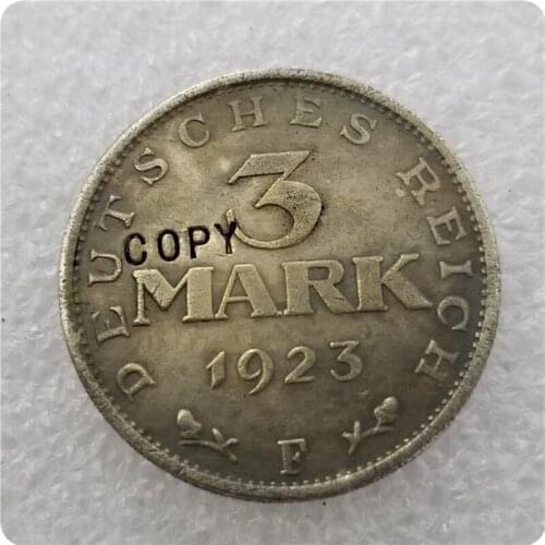1923 Germany 3 mark COIN COPY commemorative coins-replica coins medal coins collectibles