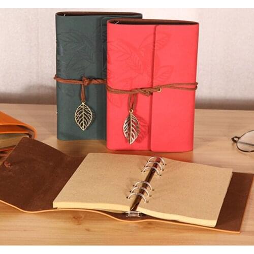 The travellers notebook is a notebook of antique literature PU a6 leather notebook stationery gifts office stationery
