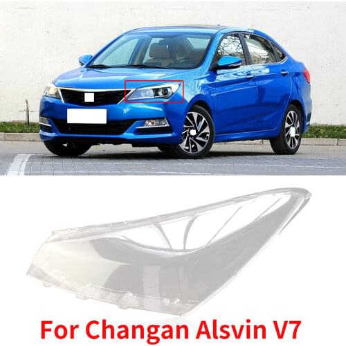 CAPQX For Changan Alsvin V7 Front Head Light Headlamp Cover Lampshade Bright Waterproof Lamp Shade Lampcover Transparent Shell