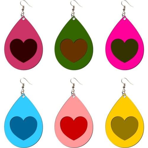 New Earring Wooden Dies Cutting Dies Scrapbooking /Multiple Sizes /V-8439