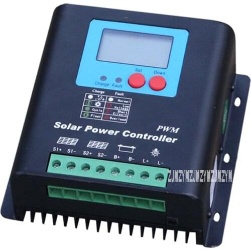 12V24V60A Solar Charge Controller Energy Controller Photovoltaic Solar Power Controller Battery Panel Street Lamp Controller