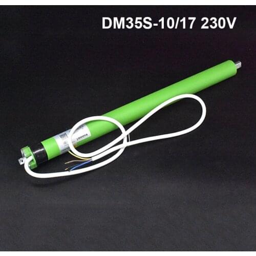 Maxmum load weight 24kgs Dooya best Quality 10NM Tubular Motor 230V DM35S For Motorized Rolling Blinds,no emitter,no receiver
