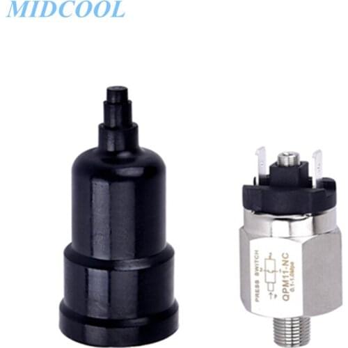 Micro Pressure Adjustable Diaphragm Hydraulic Switch Air Compressor Switch Controller QPM11 QPM11-NO QPM11-NC 1/8" 1/4"