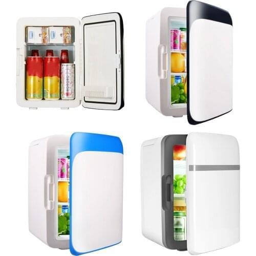 10L Mini Car Fridge Travel Refrigerator Portable Cooler Travel Warmer Auto Home Office Outdoor Picnic Travel Car Accessories