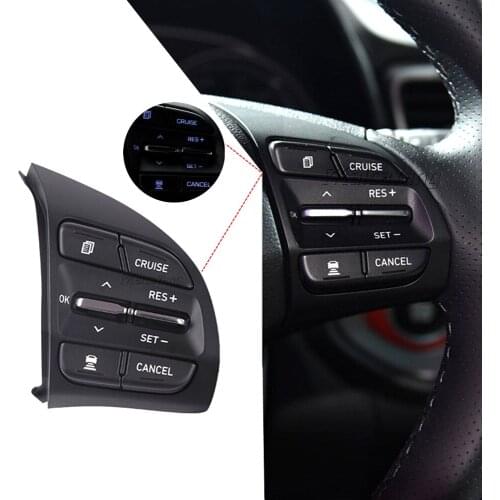 For Hyundai Veloster Feisi 1.6T Lafesta Elantra (overseas) Multifunction Steering Wheel Button Cruise Control Switch 96720-FS