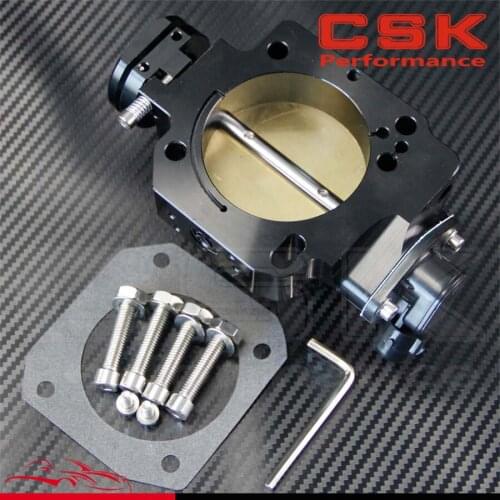 Upgrade 70Mm Throttle Body + TPS Fits For Honda Civic Integre D/B/F/H-Series Black