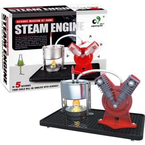 Steam Engine Experiment Model Building Kits Education Discovery Engine Model Kit Toys For Children