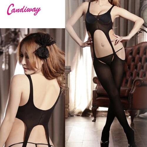 Plus size Hot Sexy Lingerie Open Crotch Straps Piece Netting Sexy Babydoll Transparent Netting Conjoined Dress Sexy Underwear